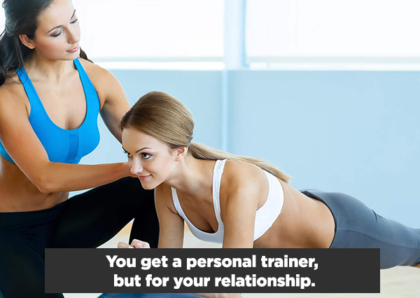 You Get A Personal Trainee But For Your Relationship., Peyush Bhatia